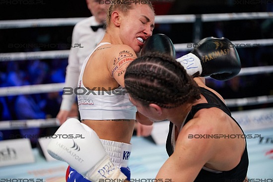 Angelika Krysztoforska, Jasmina Nady, RBN 16, Rocky Boxing Night, Żukowo, Zukowo, 2023