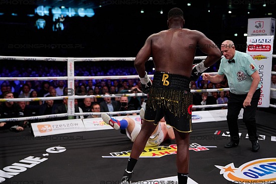 KBN 35, KnockOut Boxing Night, Rzeszów, Rzeszow, 2024, Łukasz Różański, Lawrence Okolie, Lukasz Rozanski