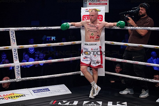 2024, KBN 34, KnockOut Boxing Night, Wrocław, Wroclaw, Rafał Wołczecki, Rafal Wolczecki, Damial Bonelli