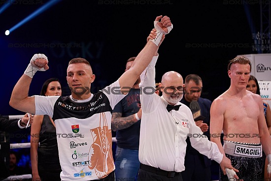 RBN 15, Rock Boxing Night, Stężyca, Stezyca, Rocky Boxing Promotion, 2023, Kajetan Kalinowski, Damian Smagieł, Damian Smagiel