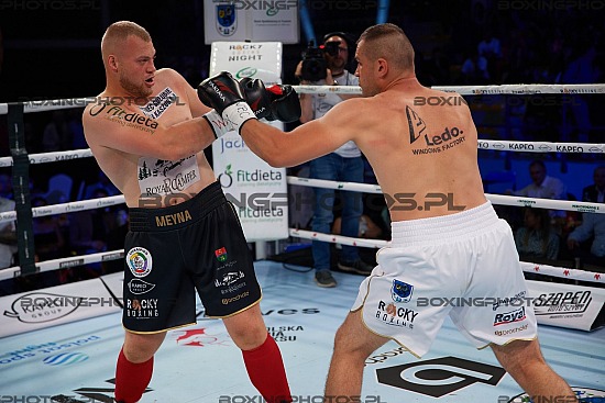 Kacper Meyna, Krzysztof Twardowski, WBC Frankophone, WBC, RBN 16, Rocky Boxing Night, Żukowo, Zukowo, 2023