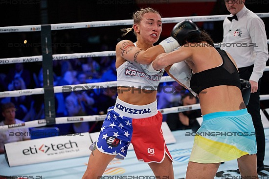 Angelika Krysztoforska, Jasmina Nady, RBN 16, Rocky Boxing Night, Żukowo, Zukowo, 2023