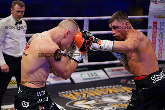 Rafał Wołczecki, Rafal Wolczecki, Pavel Semjonov, KBN 24, KnockOut Boxing Night, 2022, Lublin, Poland