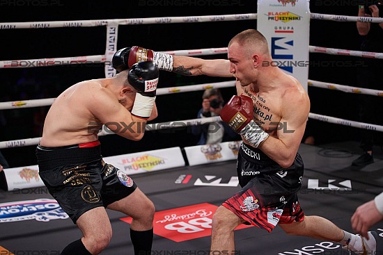 Rafał Wołczecki, Rafal Wolczecki, Pavel Albrecht, KBN28, Białystok, Bialystok, 2023, KnockOut Boxing Night, KnockOut Promotions