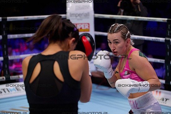 Angelika Krysztoforska, Tijana Draskovic, RBN 18, Rocky Boxing Night, Koszalin, 2024