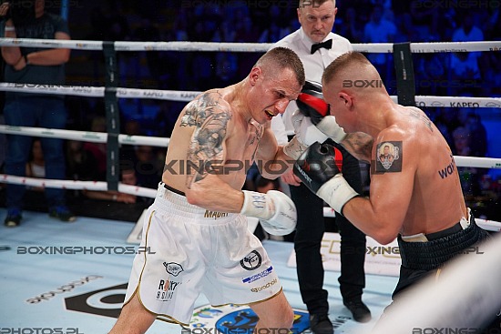 Mateusz Polski, Denis Mądry, Denis Madry, RBN 16, Rocky Boxing Night, Żukowo, Zukowo, 2023