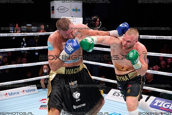 Kacper Meyna, Mariusz Wach, 2025, Sopot, RBN 21, Rocky Boxing Night