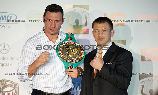 Tomasz Adamek, Vitali Klitschko, Witalij Kliczko, Wroclaw, Wrocław, 2011