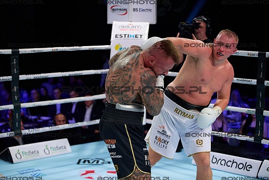 Dawid Turzeniecki, Piotr Rzyman, Rocky Boxing Night, RBN, 2023, Kościerzyna, Koscierzyna, Poland