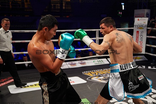 Meiirim Nursultanov, KBN 24, KnockOut Boxing Night, 2022, Lublin, Poland, Marcelo Esteban Coceres