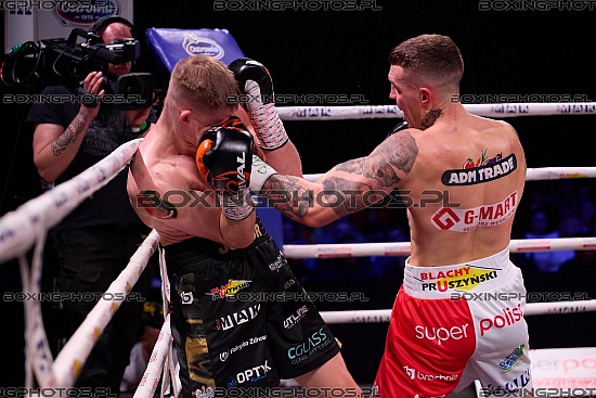 Miłosz Grabowski, Tobiasz Zarzeczny, Milosz, KnockOut Boxing Night 42, Chełm, Chelm, Poland, 2025, KBN 42