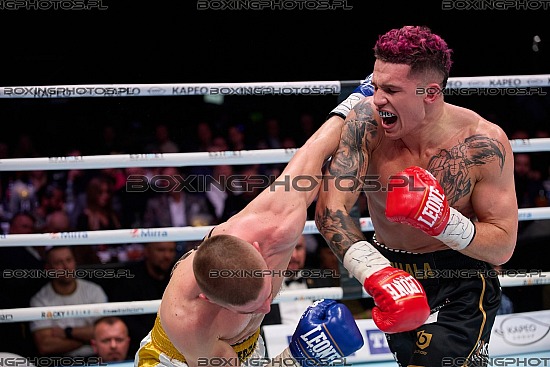 Filip Wąchała, Filip Wachala, Daniel Balcerzak, 2025, Sopot, RBN 21, Rocky Boxing Night