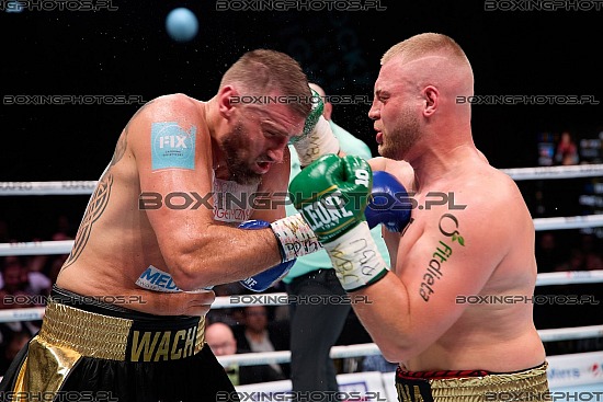 Kacper Meyna, Mariusz Wach, 2025, Sopot, RBN 21, Rocky Boxing Night