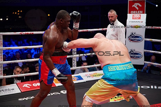 Martin Bakole, Igor hulk Sheveadzutskiy, knockout boxing night 27, rzeszow, poland, knockout promotions, kbn 27