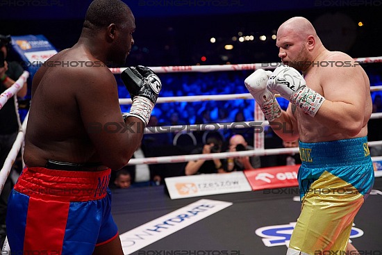 Martin Bakole, Igor hulk Sheveadzutskiy, knockout boxing night 27, rzeszow, poland, knockout promotions, kbn 27
