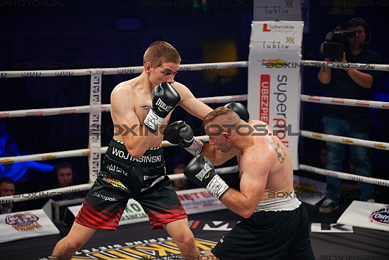 Mateusz Wojtasiński, Mateusz Wojtasinski, Sylwester Zięba, Sylwester Zieba, KBN 24, KnockOut Boxing Night, 2022, Lublin, Poland