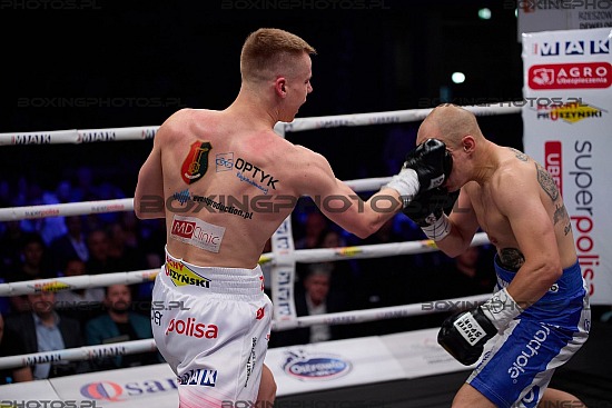 KBN 35, KnockOut Boxing Night, Rzeszów, Rzeszow, 2024, Tobiasz Zarzeczny, Daniel Przewieślik, Daniel Przewieslik
