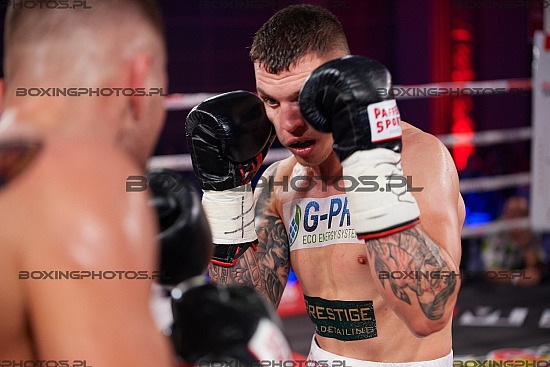 Miłosz Grabowski, Miłosz Grabowski, Maciej Drozdowski, NDKBN 31, KnockOut Boxing Night, Nosalowy Dwór, Nosalowy Dwór, Zakopane, 2023, Poland,