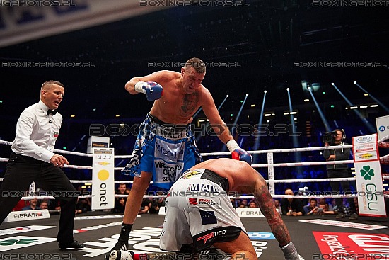 Artur Szpilka, Mariusz Wach, Gliwice, 2018, KBN, KnockOut Boxing Night