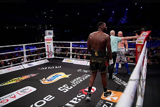 KBN 35, KnockOut Boxing Night, Rzeszów, Rzeszow, 2024, Łukasz Różański, Lawrence Okolie, Lukasz Rozanski