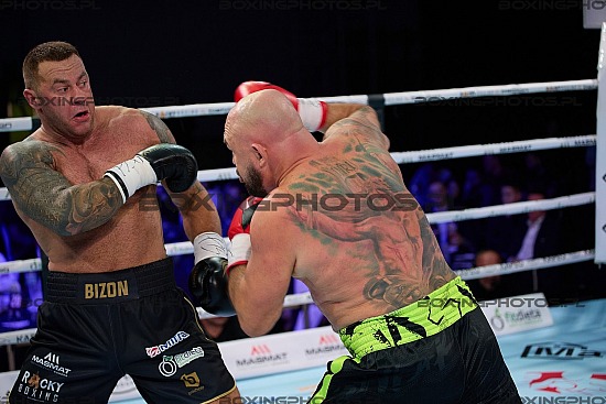 Artur Bizewski, Michał Bańbuła, Michal Banbula, Rocky Boxing Night, RBN, 2023, Kościerzyna, Koscierzyna, Poland