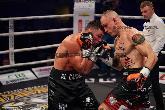 Rafał Wołczecki, Rafal Wolczecki, Pavel Semjonov, KBN 24, KnockOut Boxing Night, 2022, Lublin, Poland