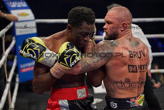 KBN 26,KnockOut Boxing Night 26, Nowy Sącz, Nowy Sacz, 2023, Poland, Łukasz Pławecki, Lukasz Plawecki, Emmanuel Feuzeu