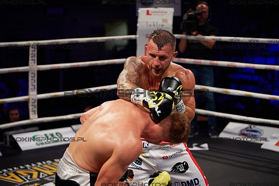Kamil Szeremeta, Vladyslav Gela, KBN 24, KnockOut Boxing Night, 2022, Lublin, Poland