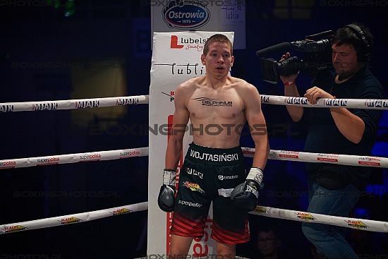 Mateusz Wojtasiński, Mateusz Wojtasinski, Sylwester Zięba, Sylwester Zieba, KBN 24, KnockOut Boxing Night, 2022, Lublin, Poland
