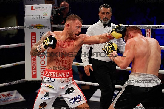Kamil Szeremeta, Vladyslav Gela, KBN 24, KnockOut Boxing Night, 2022, Lublin, Poland