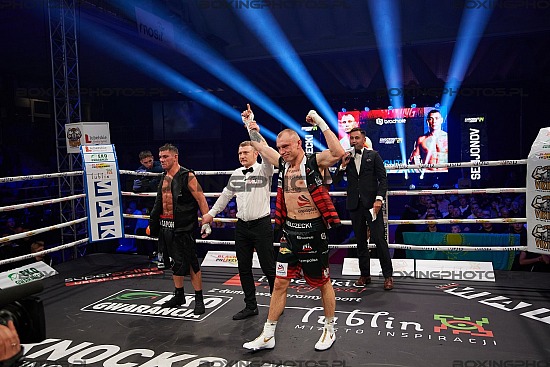 Rafał Wołczecki, Rafal Wolczecki, Pavel Semjonov, KBN 24, KnockOut Boxing Night, 2022, Lublin, Poland