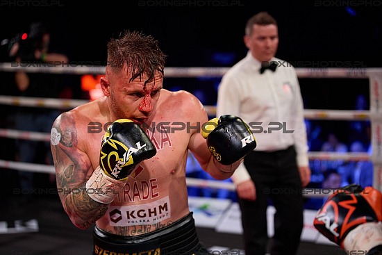Kamil Szeremeta, Abel Mina, 2024, KBN33, KnockOut Boxing Night, Białystok, Bialystok