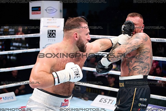 Dawid Turzenieecki, Piotr Balcerzak, 2025, Sopot, RBN 21, Rocky Boxing Night