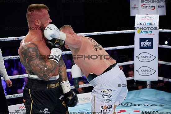 Dawid Turzeniecki, Piotr Rzyman, Rocky Boxing Night, RBN, 2023, Kościerzyna, Koscierzyna, Poland