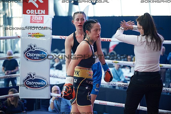 Ada Jędrzejczyk, ada, jedrzejczyk,monika lis,knockout boxing night 27, rzeszow, poland, knockout promotions, kbn 27