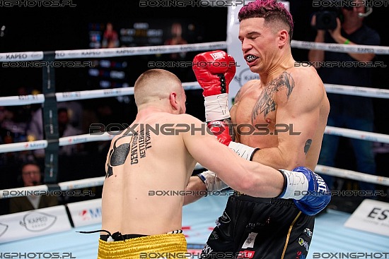 Filip Wąchała, Filip Wachala, Daniel Balcerzak, 2025, Sopot, RBN 21, Rocky Boxing Night