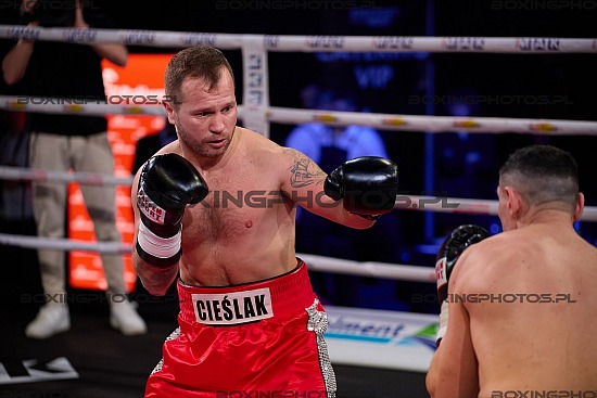 Krzysztof Cieślak, Krzysztof Cieslak, Marcin Ficner, 2024, KBN33, KnockOut Boxing Night, Białystok, Bialystok