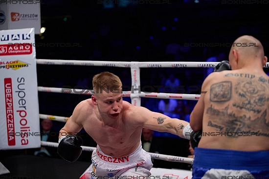 KBN 35, KnockOut Boxing Night, Rzeszów, Rzeszow, 2024, Tobiasz Zarzeczny, Daniel Przewieślik, Daniel Przewieslik