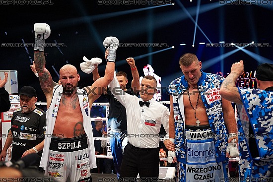 Artur Szpilka, Mariusz Wach, Gliwice, 2018, KBN, KnockOut Boxing Night