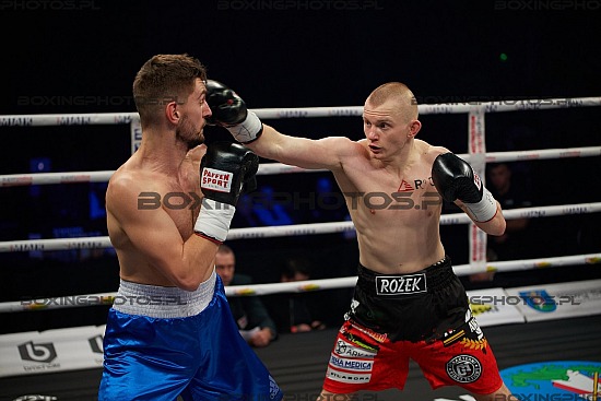 KBN 26,KnockOut Boxing Night 26, Nowy Sącz, Nowy Sacz, 2023, Poland, Paweł Róg, Pawel Rog, Viktor Funk