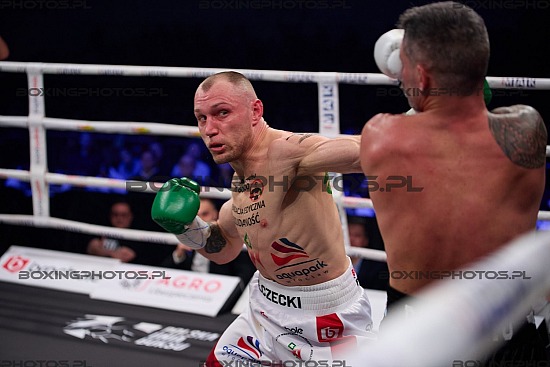 2024, KBN 34, KnockOut Boxing Night, Wrocław, Wroclaw, Rafał Wołczecki, Rafal Wolczecki, Damial Bonelli
