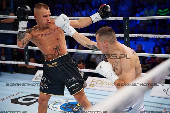 Mateusz Polski, Denis Mądry, Denis Madry, RBN 16, Rocky Boxing Night, Żukowo, Zukowo, 2023