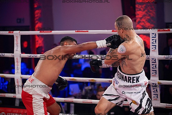 Kamil Bednarek, Ramiro Blanco, NDKBN 31, KnockOut Boxing Night, Nosalowy Dwór, Nosalowy Dwór, Zakopane, 2023, Poland