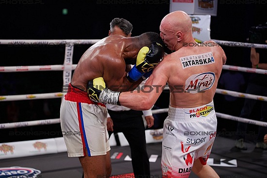 Krzysztof Włodarczyk, Krzysztof Wlodarczyk, Diablo, Sylvera Louis, KBN28, Białystok, Bialystok, 2023, KnockOut Boxing Night, KnockOut Promotions