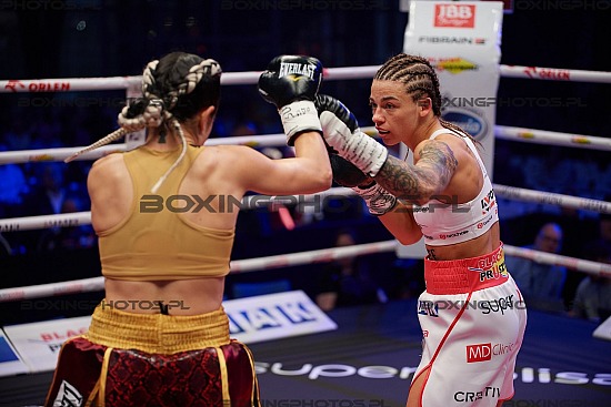 Laura Grzyb, Maria Cecchi,knockout boxing night 27, rzeszow, poland, knockout promotions, kbn 27, EBU