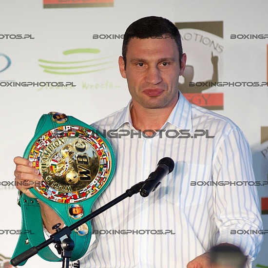 Tomasz Adamek, Vitali Klitschko, Witalij Kliczko, Wroclaw, Wrocław, 2011