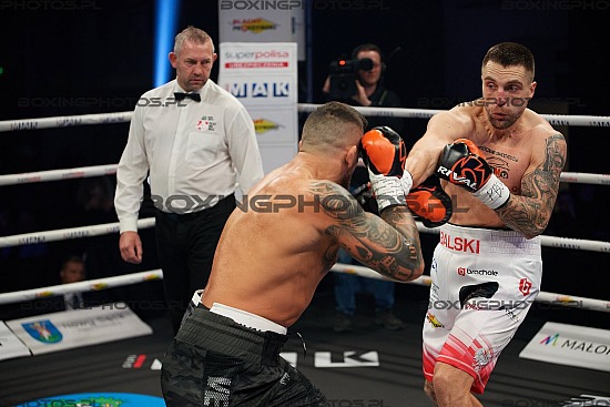 KBN 26,KnockOut Boxing Night 26, Nowy Sącz, Nowy Sacz, 2023, Poland, Adam Balski, Michal Plesnik
