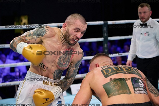 Kajetan Kalinowski, Max Miszczenko, Max Mishchenko, Rocky Boxing Night, RBN, 2023, Kościerzyna, Koscierzyna, Poland
