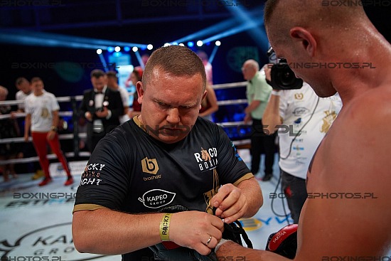 Kacper Meyna, Krzysztof Twardowski, WBC Frankophone, WBC, RBN 16, Rocky Boxing Night, Żukowo, Zukowo, 2023