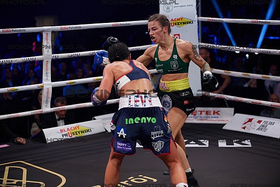 2023, Jastrzębie - Zdrój, Jastrzebie Zdroj, KBN 30, Knockout Boxing Night, Knockout Promotions, Laura Grzyb, Stevi Levy